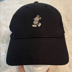 Disney Parks Nike Golf Hat Mickey Mouse Dri-Fit Adjustable Black Legacy